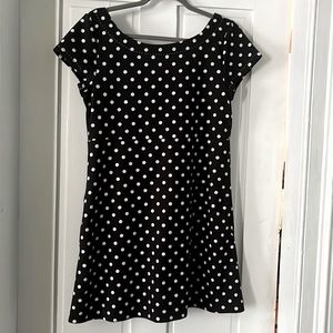 Cap sleeve polkadot dress. Excellent Condition Anthropologie